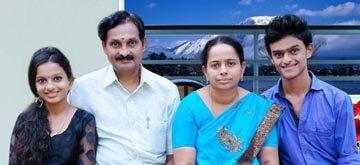 sreenivasan-pillai-family